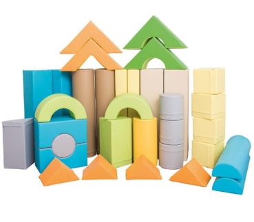 Schaumstoff-Set, Gr. XL, 33 Teile