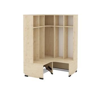 Eckgarderobe Tropfen 5, SH 31 cm