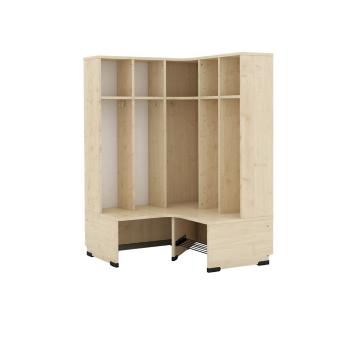 Eckgarderobe Tropfen 5, SH 31 cm