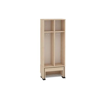 Garderobe Tropfen mit ausziehbarer Bank 2, SH 26 cm