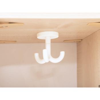 Garderobe Tropfen mit ausziehbarer Bank 2, SH 35 cm