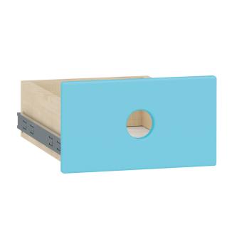 Feria Schublade, hoch, H 19, lackiert, hellblau