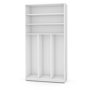 Feria Hochregal XXL für Kunststoffbehälter, H 201, weiss