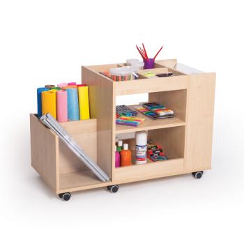 Materialwagen für Bastelecke