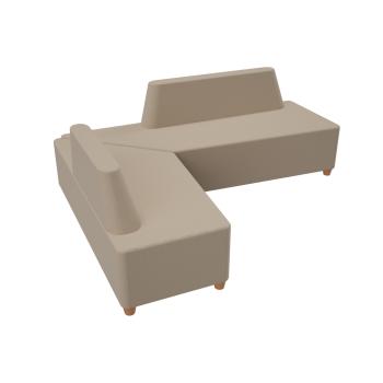 Ecksofa Foyer, beige