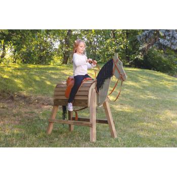 Holzpferd Fabi - Outdoorspielgerät