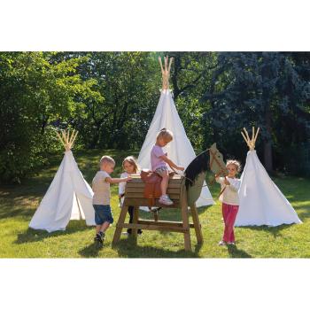 Holzpferd Fabi - Outdoorspielgerät