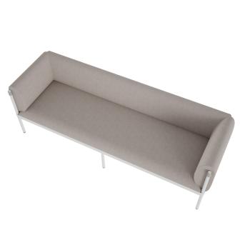 Dreisitzer Stilt, niedrige Lehne