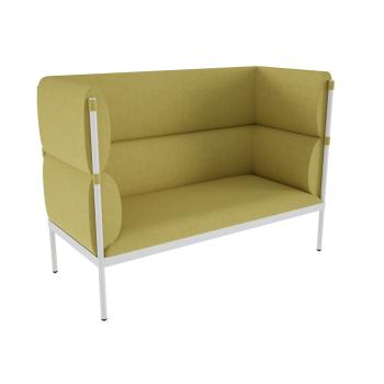 Zweisitzer Stilt, hohe Lehne