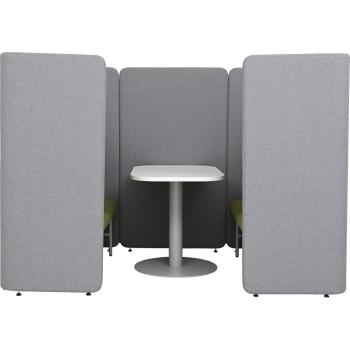 Agora Meetingbox, 4-Sitzer mit freistehendem Tisch
