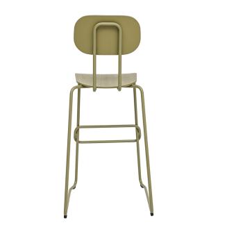 Hocker New School, olivgrün