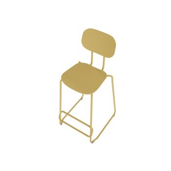 Hocker New School, gelb