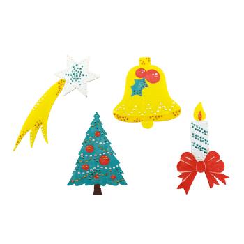 Schaumstoffrohlinge - Weihnachten 2, 40 Stck.