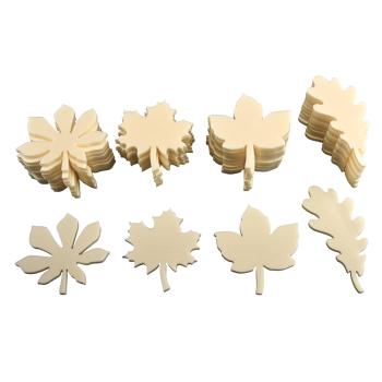 Schaumstoffrohlinge - Blätter, 40 Stck.