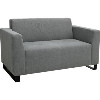 Universum Zweisitzer, H 82 cm, 2 niedrige Armlehnen, Textil Kidglove