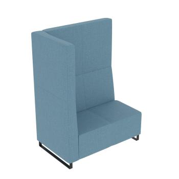 Universum Zweisitzer, H 163 cm, linke Lehne, Bezug KG (899029-T3-B3L)