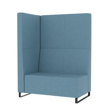 Universum Zweisitzer, H 163 cm, linke Lehne, Bezug KG (899029-T3-B3L)