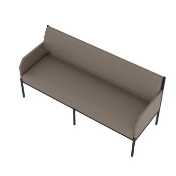 Nexa Sofa 3er, mit Armlehnen, Bezug BD (899087)