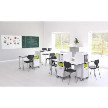 Klassenraum mit mobilen Tischen easyMoove