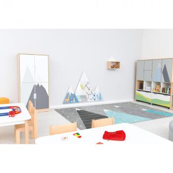 Quadro-Kindergartenraum mit Bergset