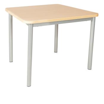 MILA Tisch 5, 70x70 cm Tischhöhe 70 cm - Buche