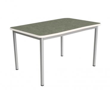 Flüstertisch PLUS 2, 140 x 70 cm, Tischhöhe 53 cm - graphit