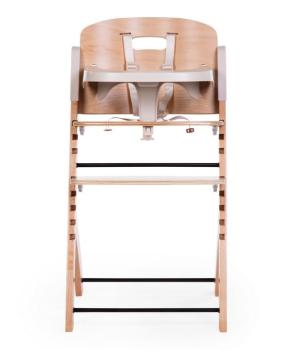 Hochstuhl EVOSIT mit Essbrett, natur