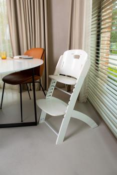 Hochstuhl EVOSIT mit Essbrett, weiss