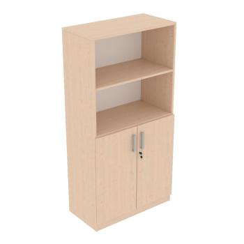 EXPO Kombi-Regal 152 mit Schrank, Ahorn E (D094352-05)