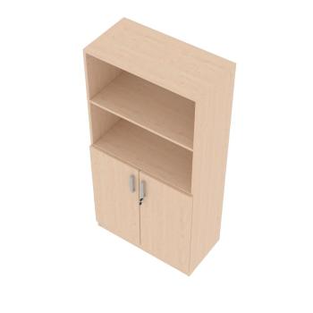 EXPO Kombi-Regal 152 mit Schrank, Ahorn E (D094352-05)