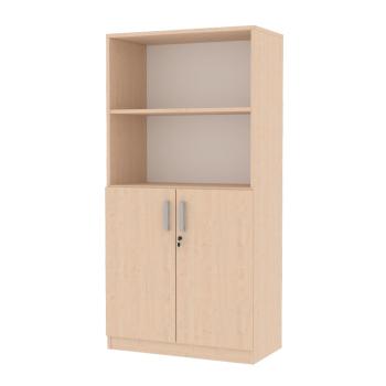 EXPO Kombi-Regal 152 mit Schrank, Ahorn E (D094352-05)