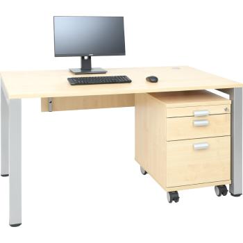 OPTO Schreibtisch 140, Ahorn E
