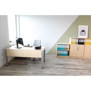 OPTO L-Schreibtisch 160, Sitzplatz links