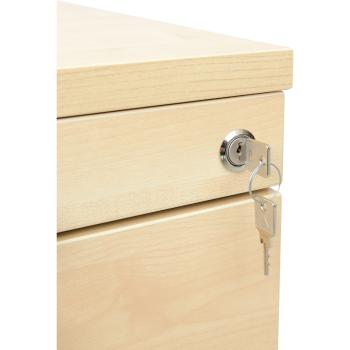 OPTO Rollcontainer mit 3 Schubladen (inkl. Hängeregister)