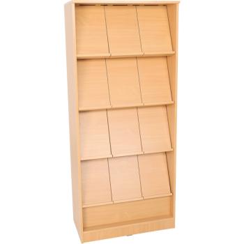 MyTibo GmbH - EXPO Zeitschriftenregal - Buche