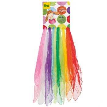 Chiffontücher, 10-er Set