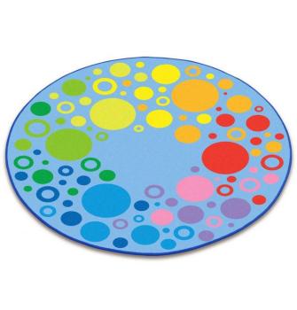 Teppich Bubbles, rund, Durchm. 300 cm