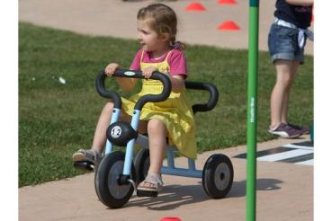 Dreirad Active, blau