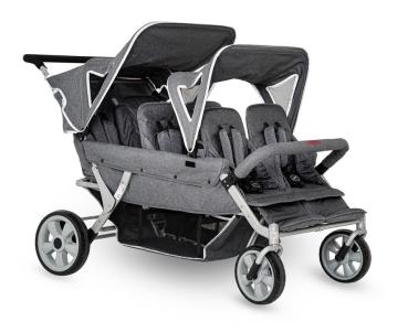 Cabrio Krippenwagen 6-Sitzer