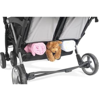 Kinderwagen 4-Sitzer Linea Quard Sport, schwarz/limone