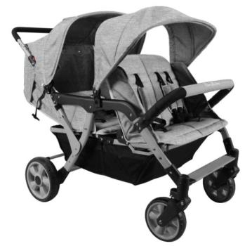 Familidoo Vierlingswagen kompakt-Lidoo City BB, grau
