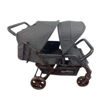 Familidoo Vierlingswagen kompakt-Lidoo City BB, schwarz