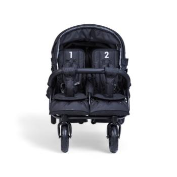 6-Sitzer-Kinderwagen Sixseater, schwarz