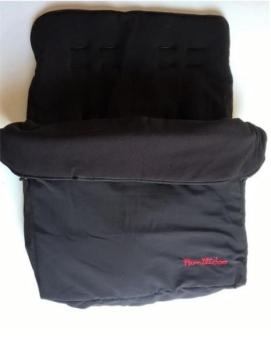 Familidoo Zweisitzer-Fusssack, schwarz