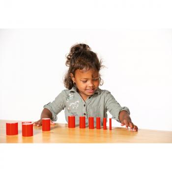 Montessori Farbige Zylinder, 4er Set