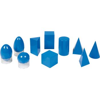 Volumenkörper aus Kunststoff, blau