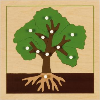 Montessori Botanisches Puzzle, Baum