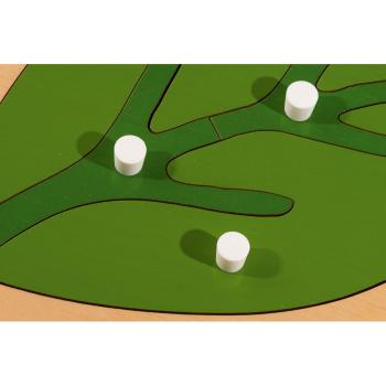 Montessori Botanisches Puzzle, Blatt