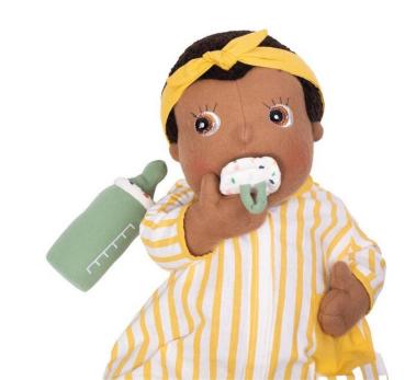 Rubens Babyflasche & Schnuller, grün