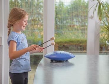 TONGO-GO Stahlzungentrommel 12" Large, blau